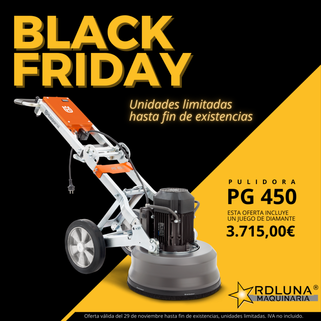 Black Friday: pulidora PG 450 al mejor precio.