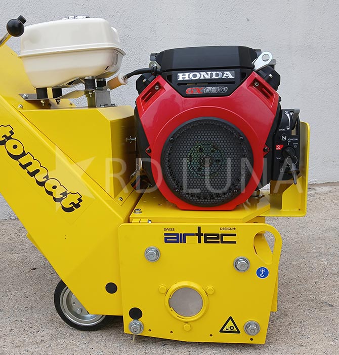 Conoce la fresadora RM-320 de Airtec con motor gasolina