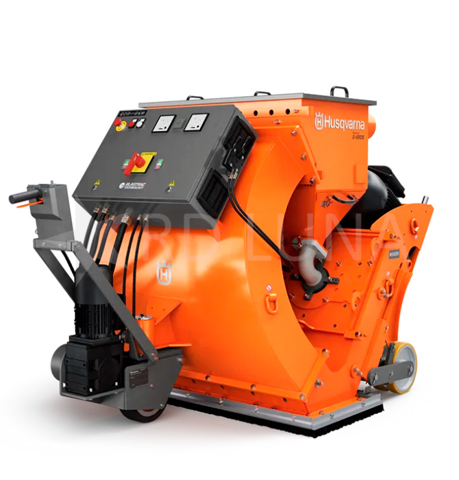 Granalladora Husqvarna Blastrac 2-48DS Tecnology