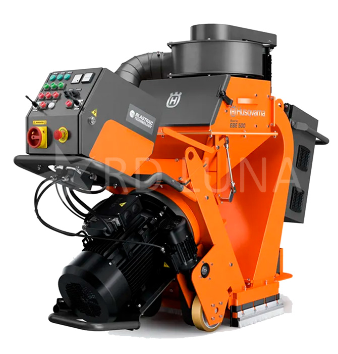 Granalladora Husqvarna Blastrac EBE 500E