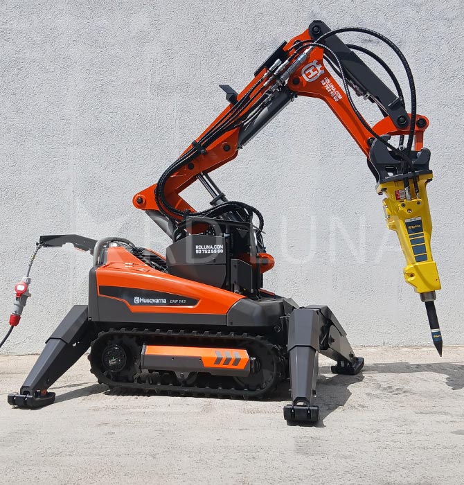 Robot de demolición Husqvarna DXR 145